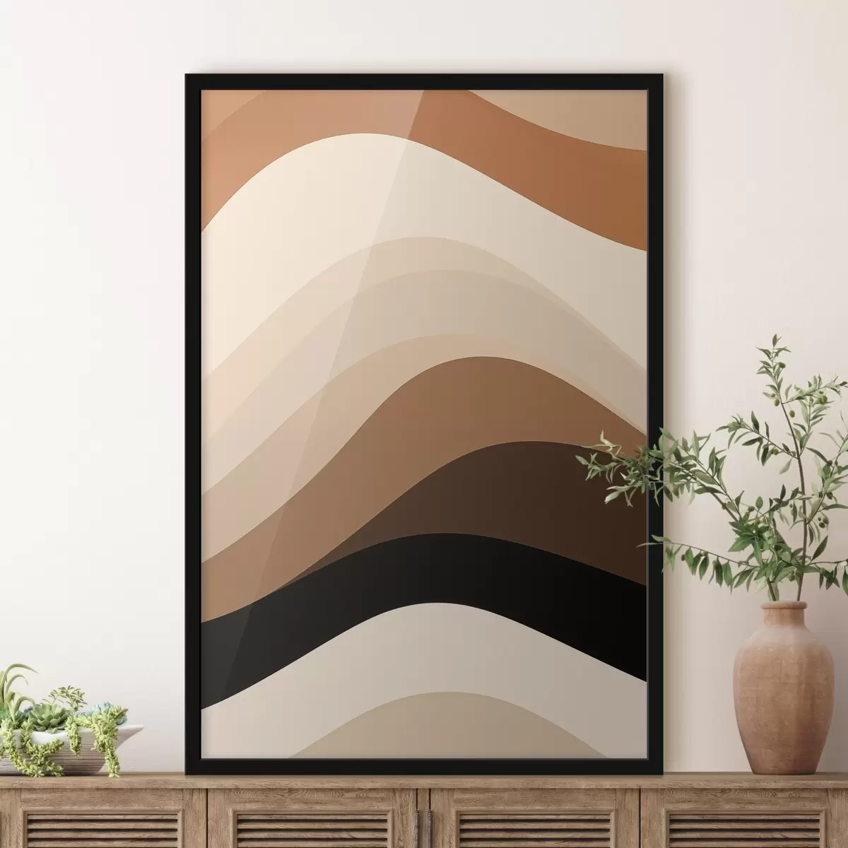 Poster Abstracte lijnen f45298