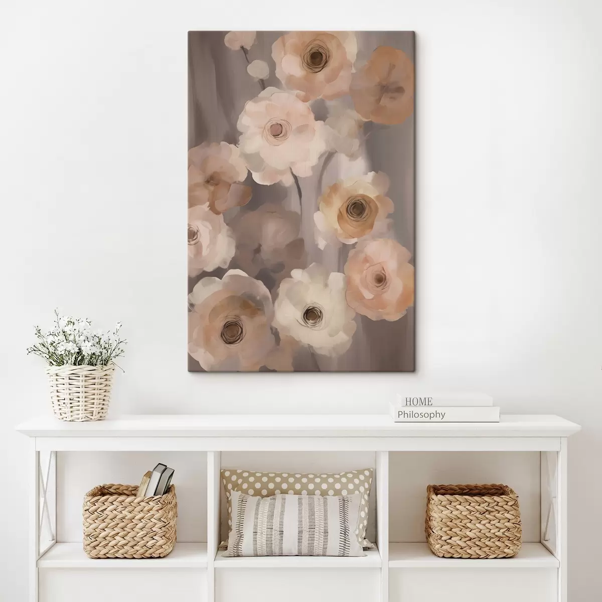  Peintures Fleurs abstraites s45161