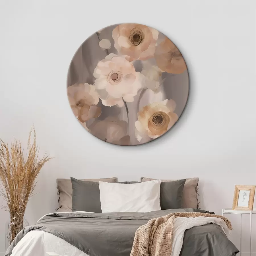  Peintures Fleurs abstraites r45161