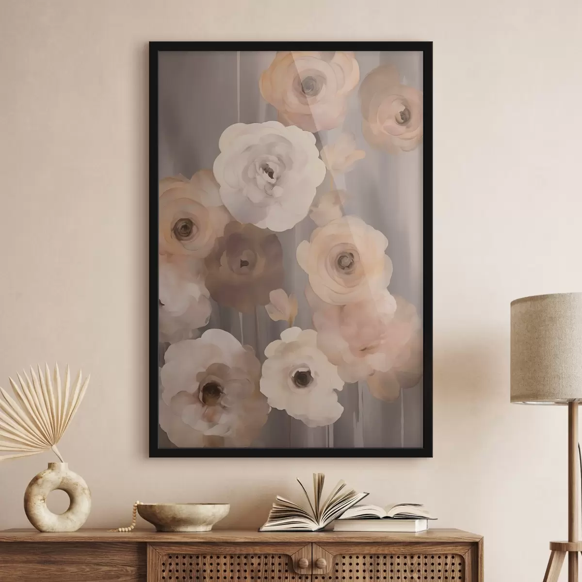 Affiche Fleurs abstraites f45160