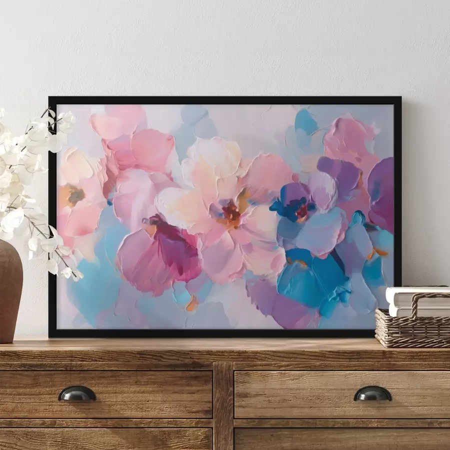 Papier peint photo Fleurs abstraites f45232