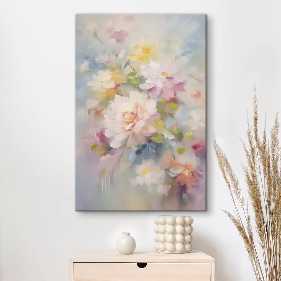  Schilderijen Bloemen imitatieschilderij s45301