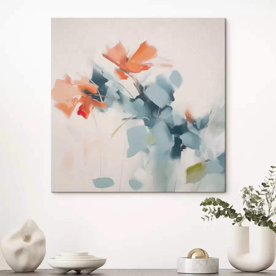  Peintures Imitation de fleurs abstraites s45303