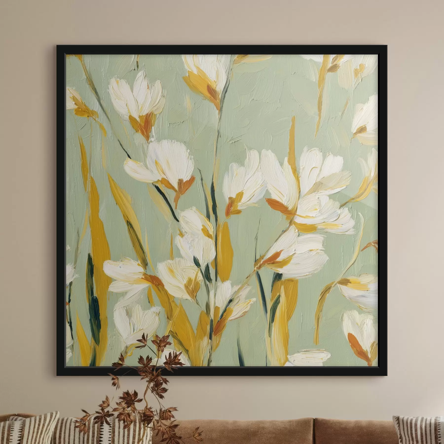 Fotobehang Heldere compositie in volumetrische stijl f45264