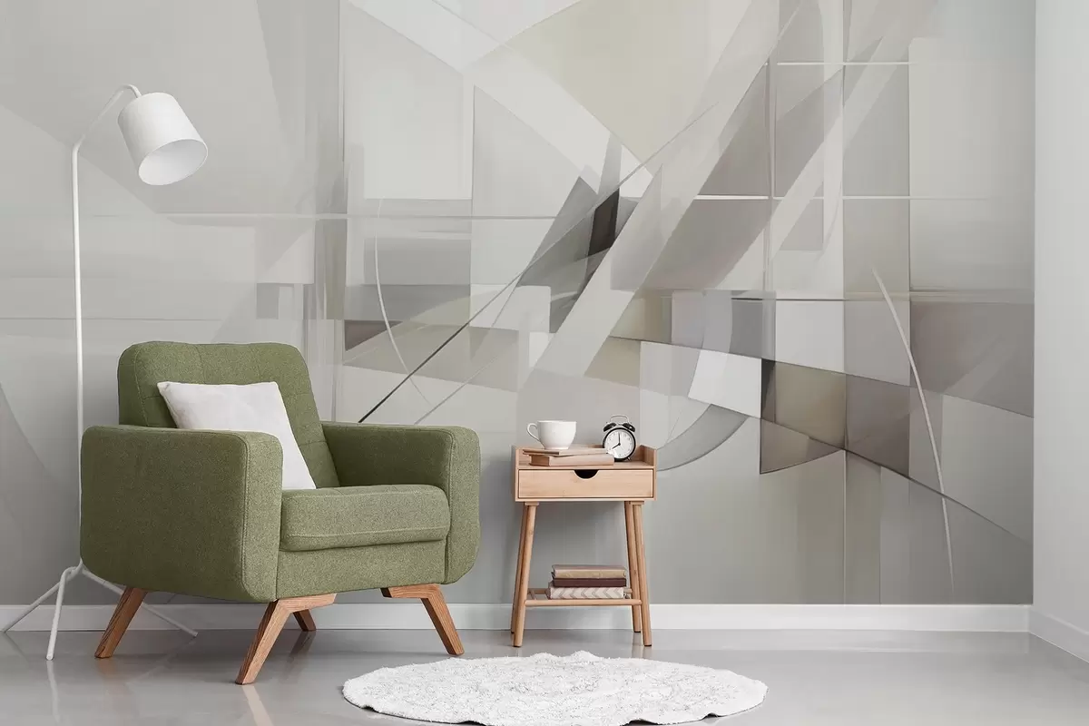 Papier peint photo Géométrie abstraite w04380v1