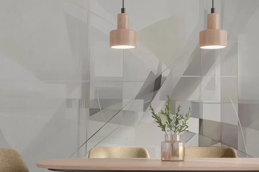 Papier peint photo Géométrie abstraite w04380v1