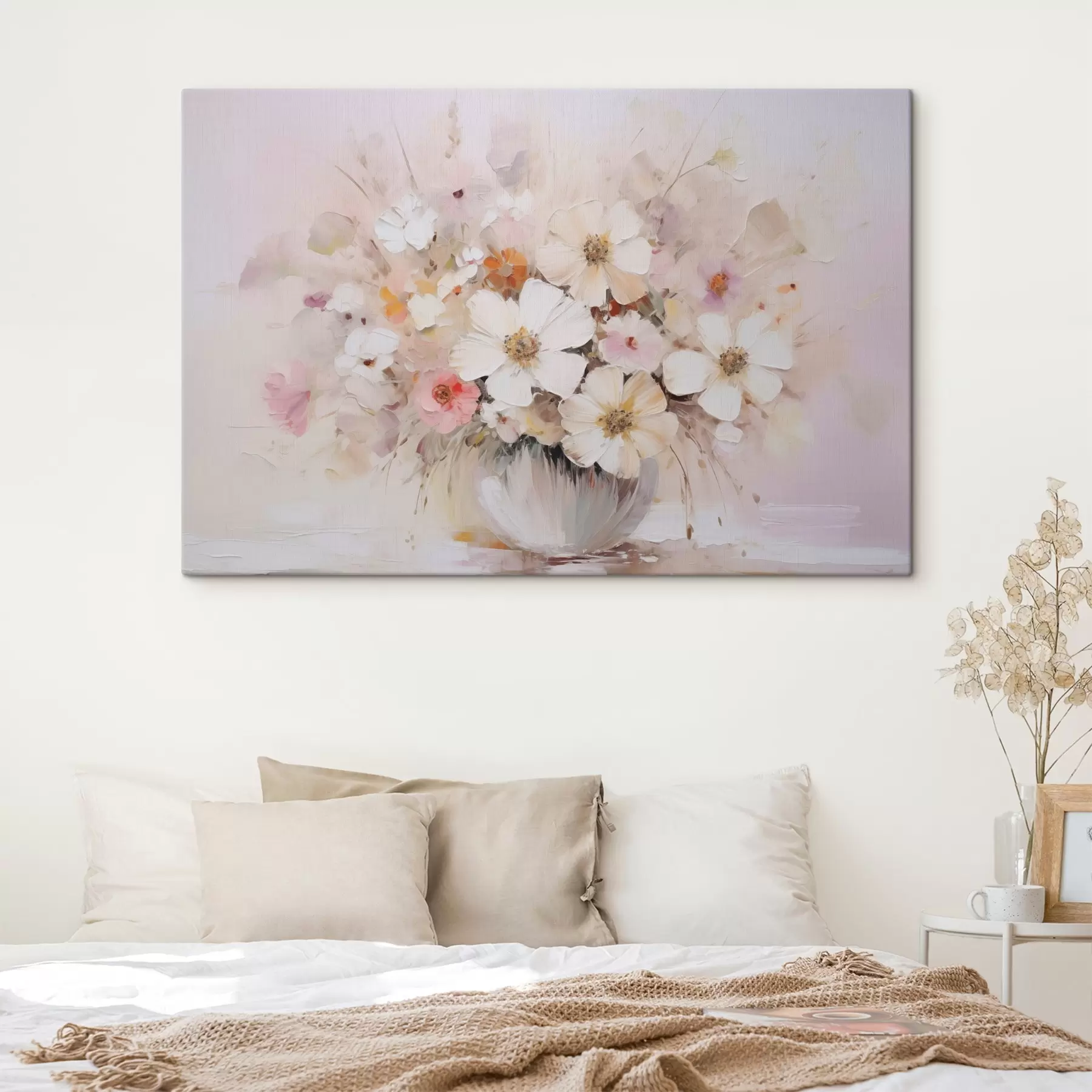 Fotobehang Fijn boeket imitatie van schilderij s45347