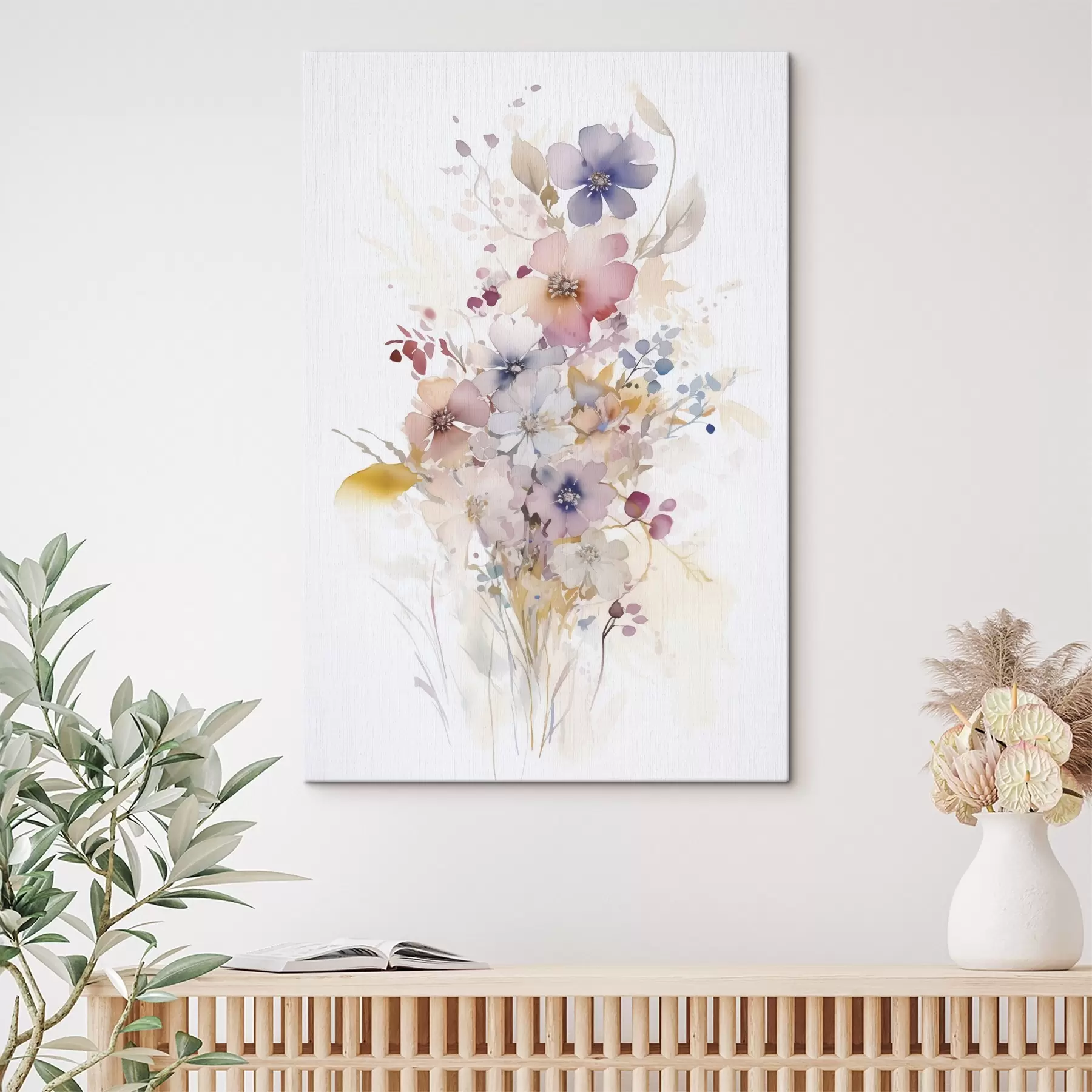  Peintures Fleurs imitation aquarelle s45353