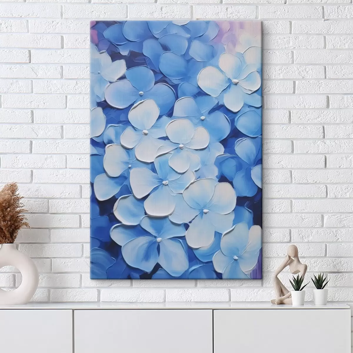  Peintures Peinture imitation hortensia s45357