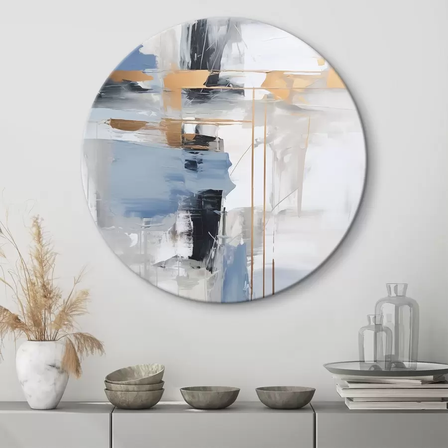  Schilderijen Moderne abstractie imitatie van schilderkunst r45349