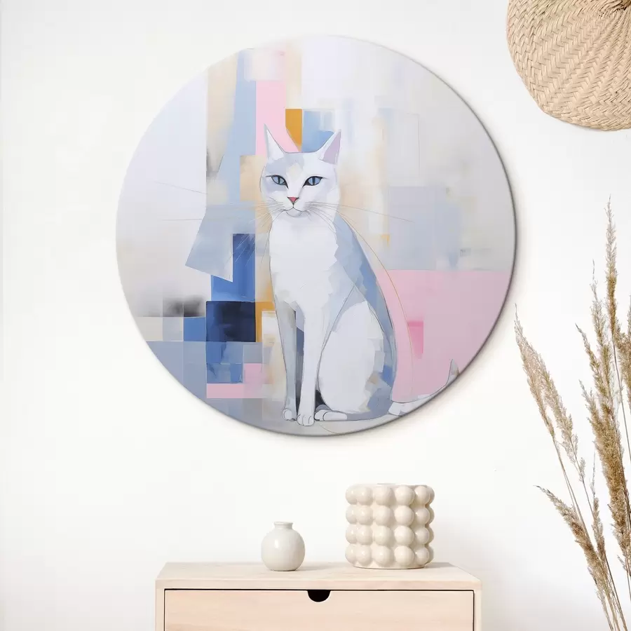  Schilderijen Abstracte kat r45359