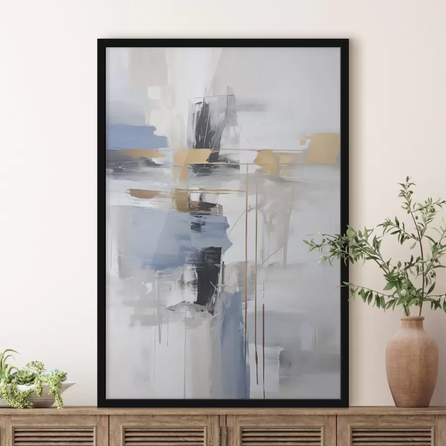 Papier peint photo Abstraction moderne imitation de la peinture f45349