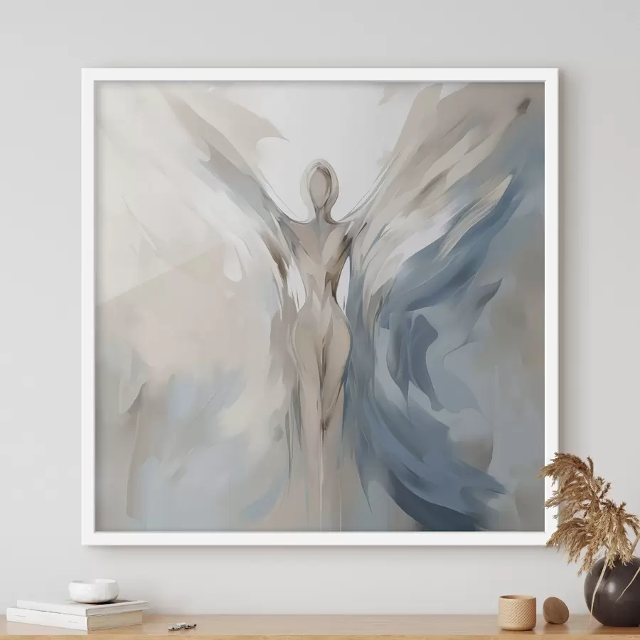 Papier peint photo Peinture d'imitation d'ange f45360