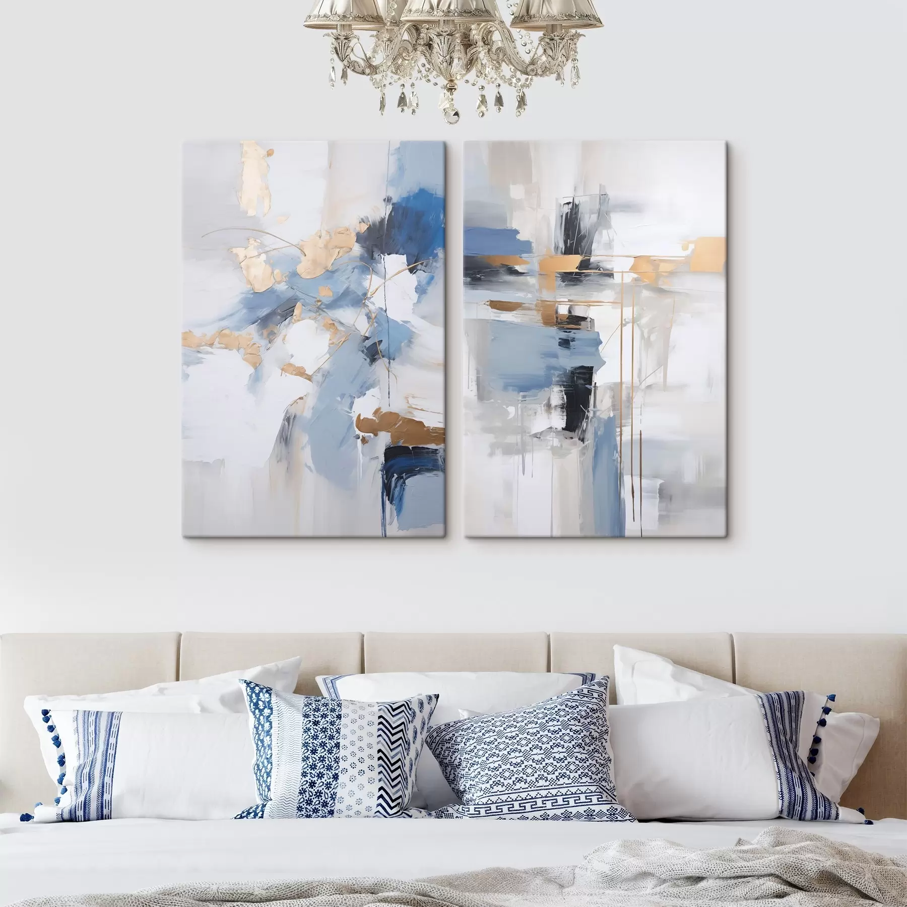  Peintures Abstraction moderne imitation de la peinture m00588