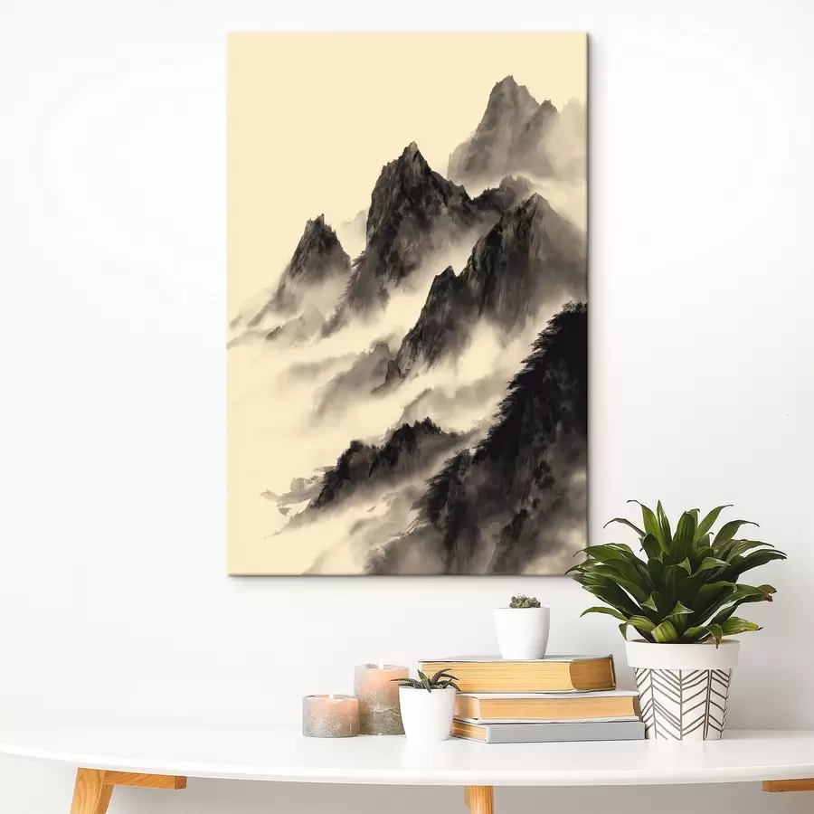  Schilderijen Bergen in Chinese stijl s45383