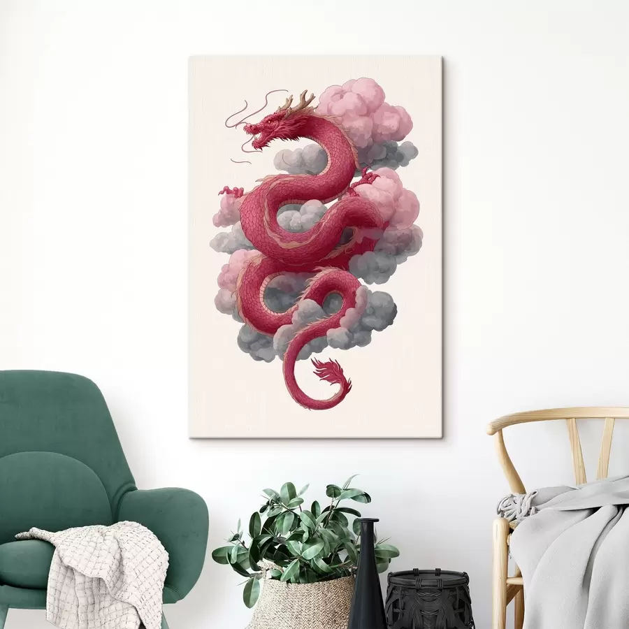  Peintures Dragon en style chinois s45412