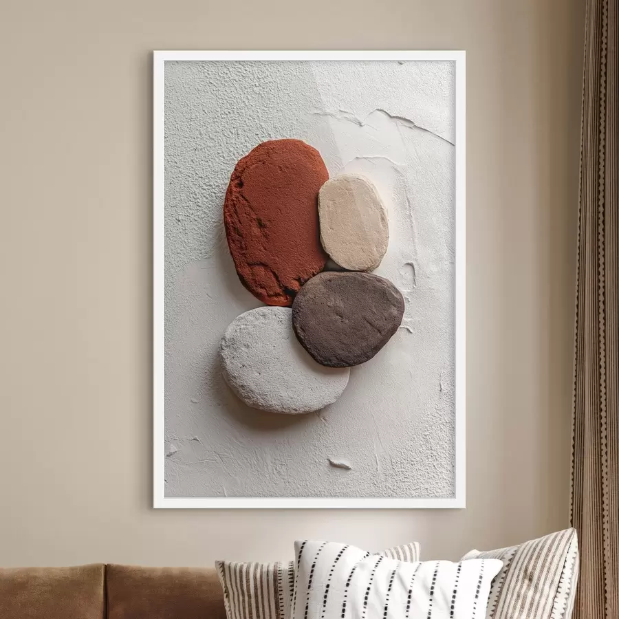 Papier peint photo Diverses pierres f45399