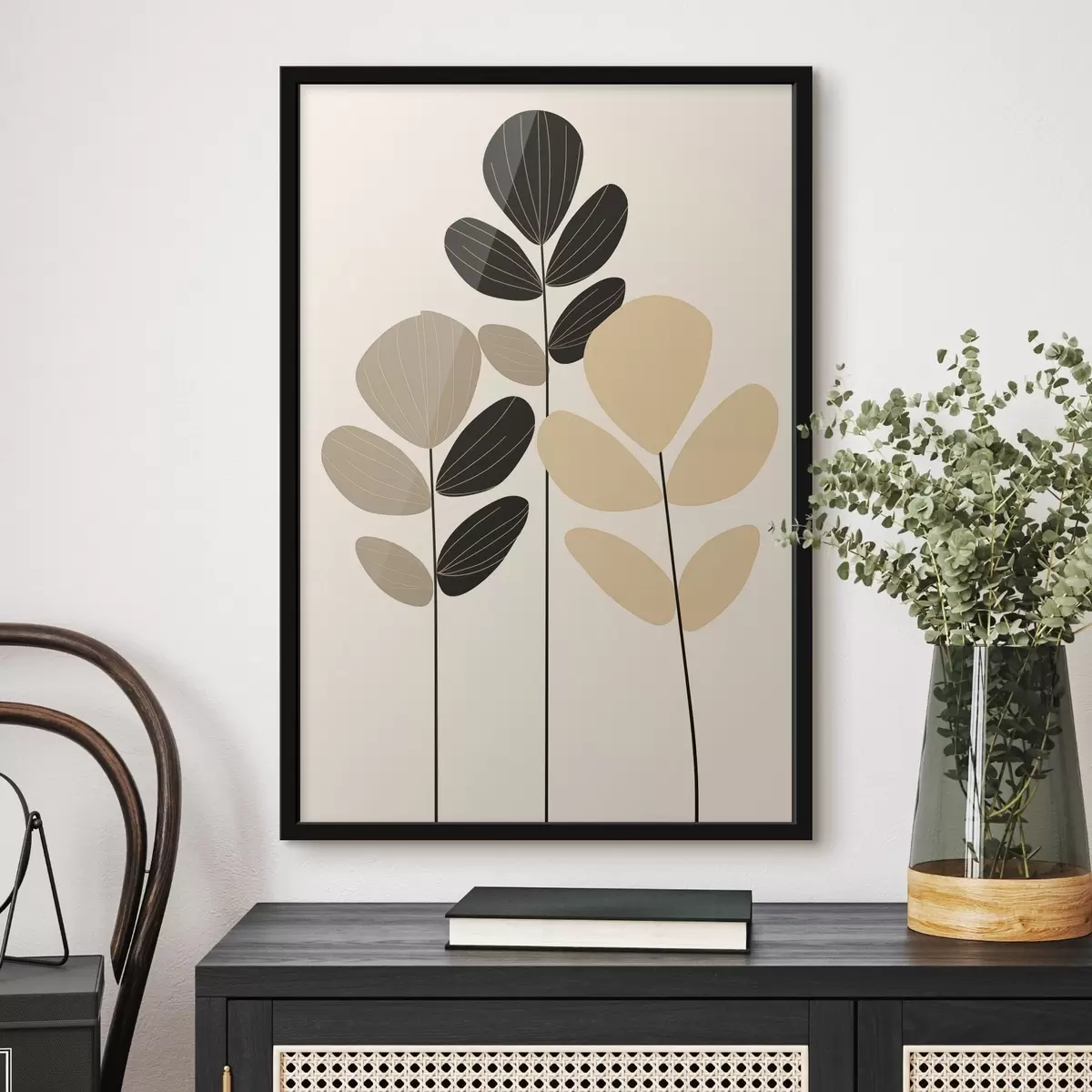 Affiche Illustration botanique minimaliste f45400