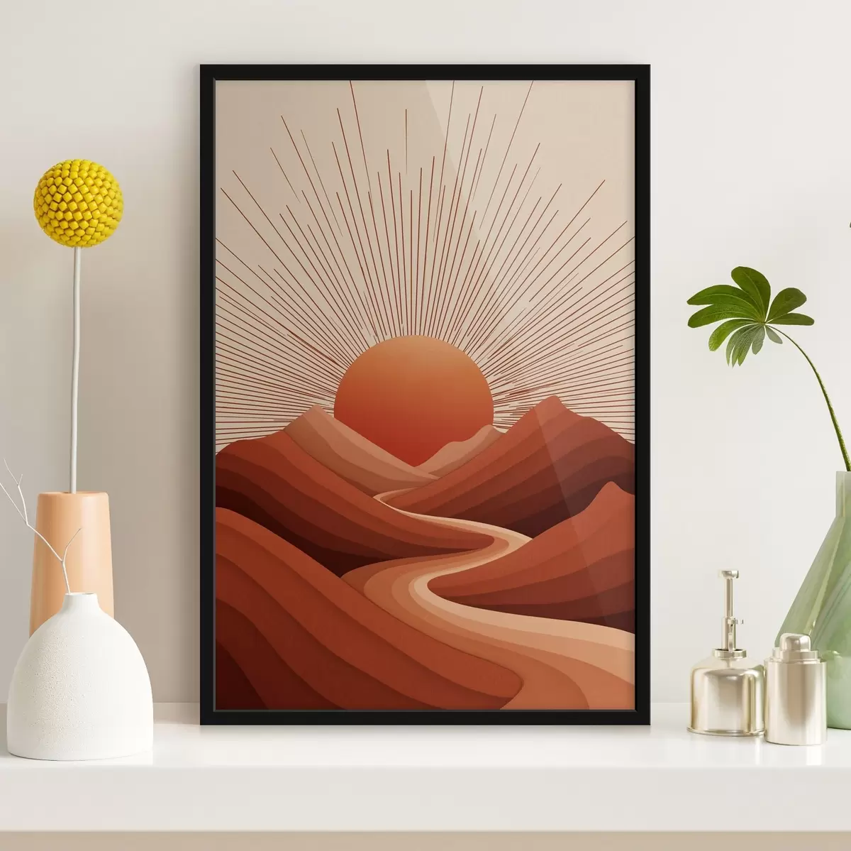 Poster Middagzon f45405