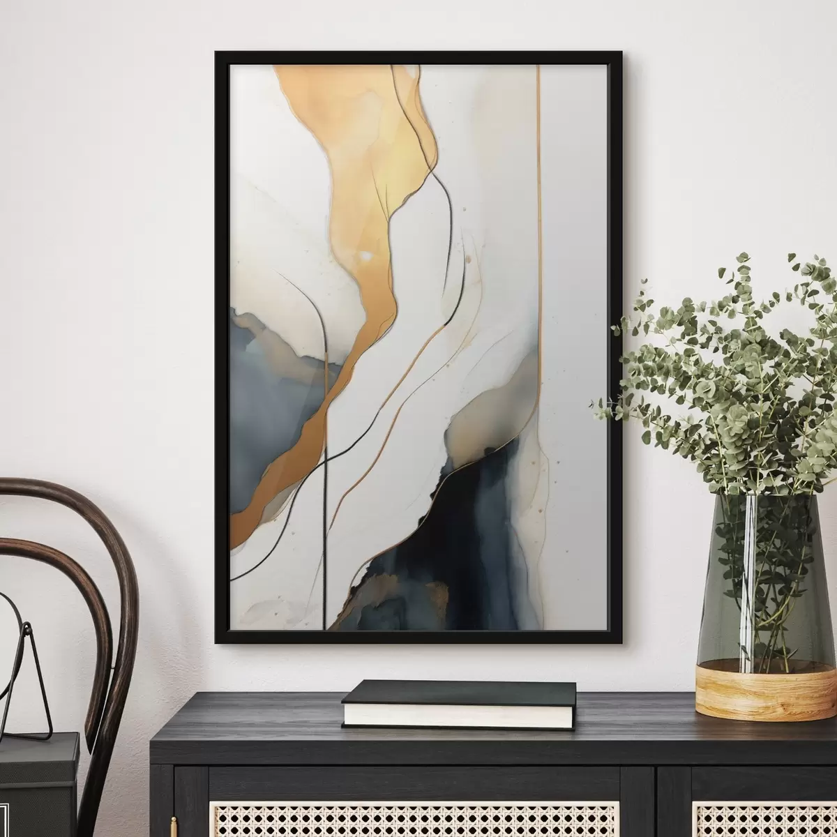 Affiche Abstraction des lignes f45407