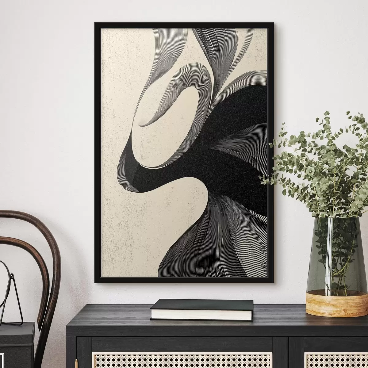 Affiche Danse des lignes f45414