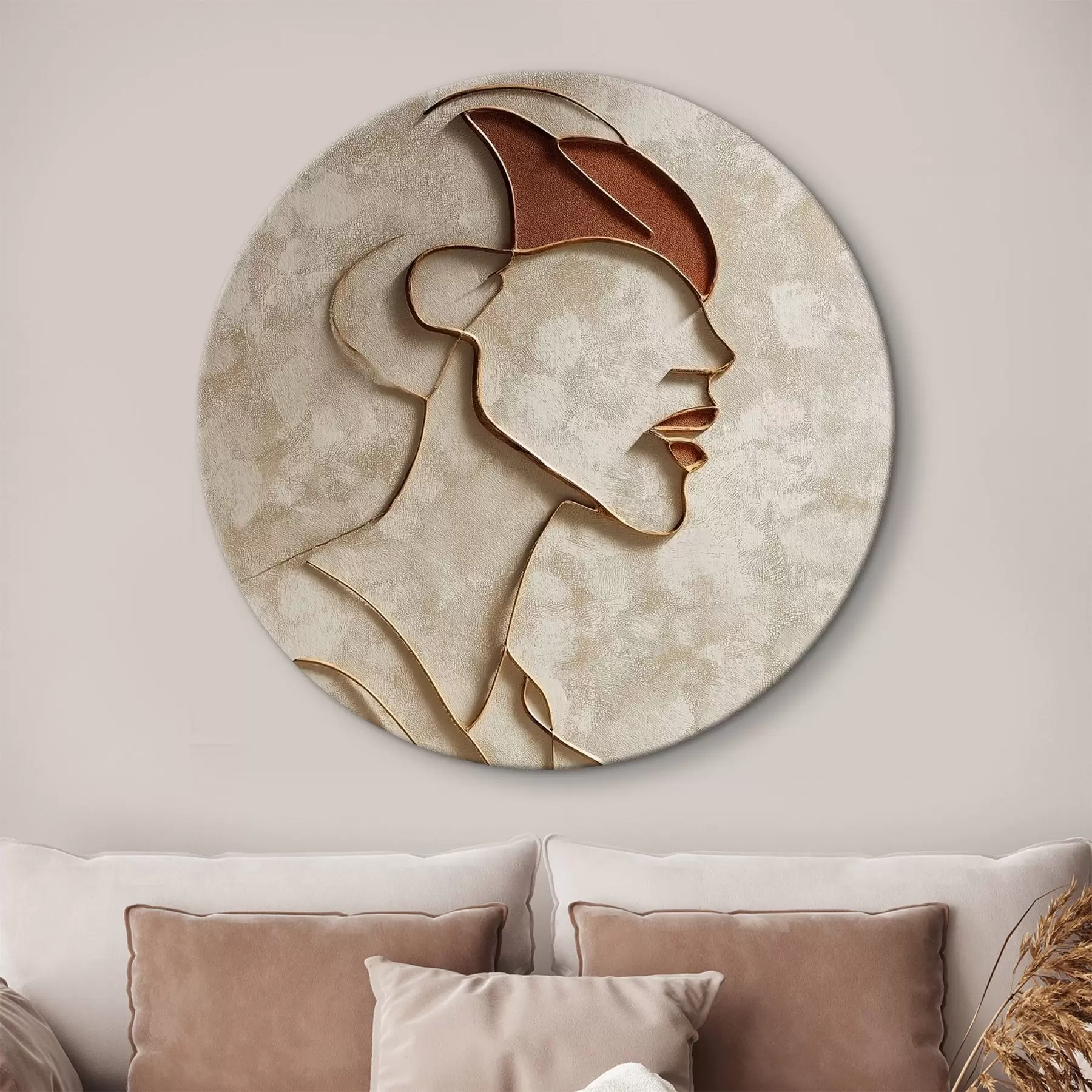  Peintures Visage féminin abstrait r45395