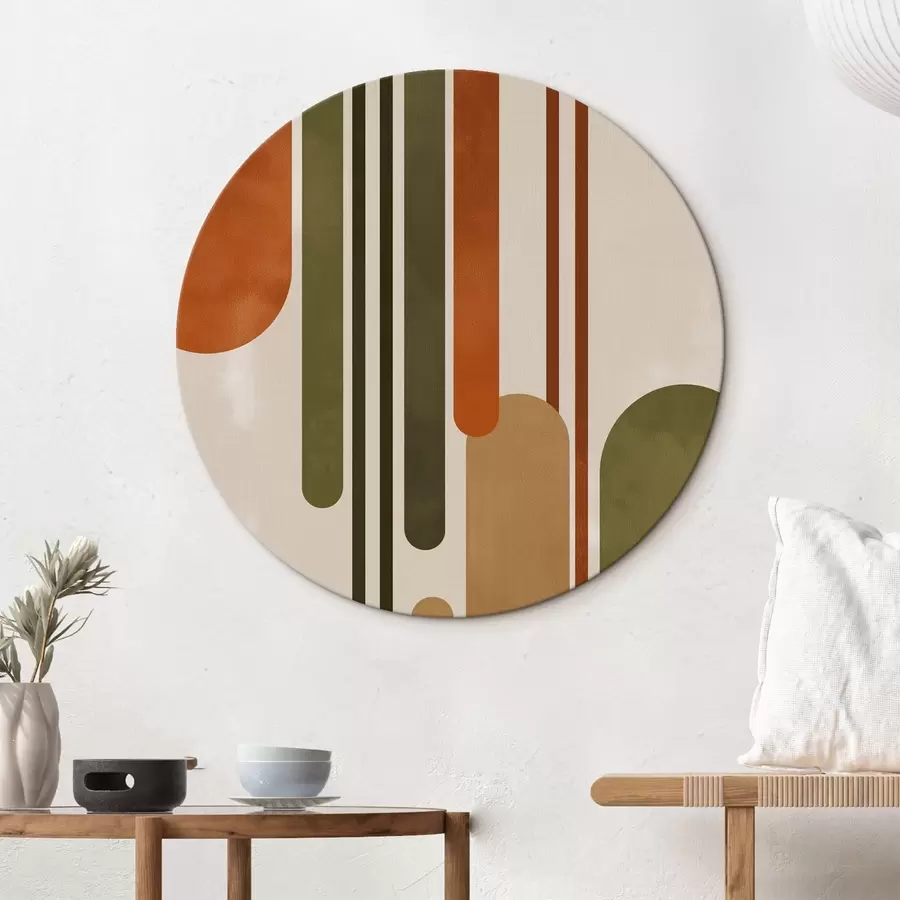  Schilderijen Veelkleurige abstractie r45397