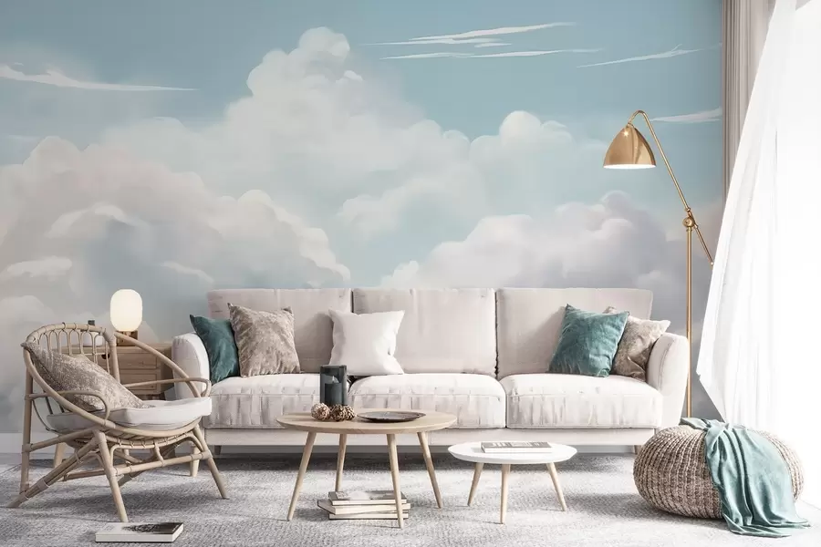 Papier peint photo Nuages w04406