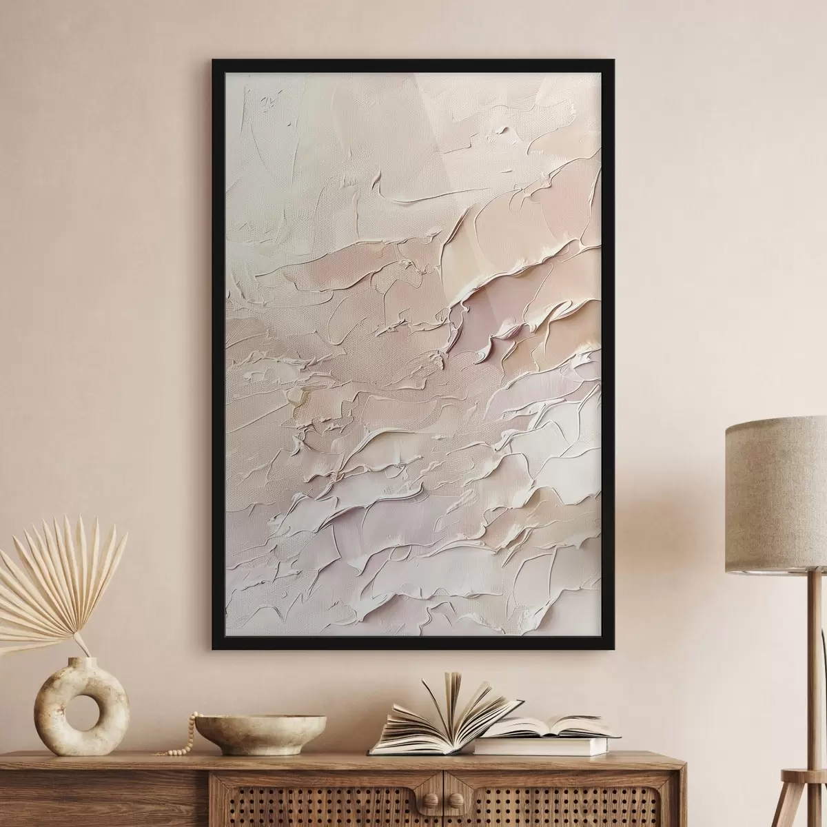 Affiche Effet de coups de pinceau volumétriques f45335