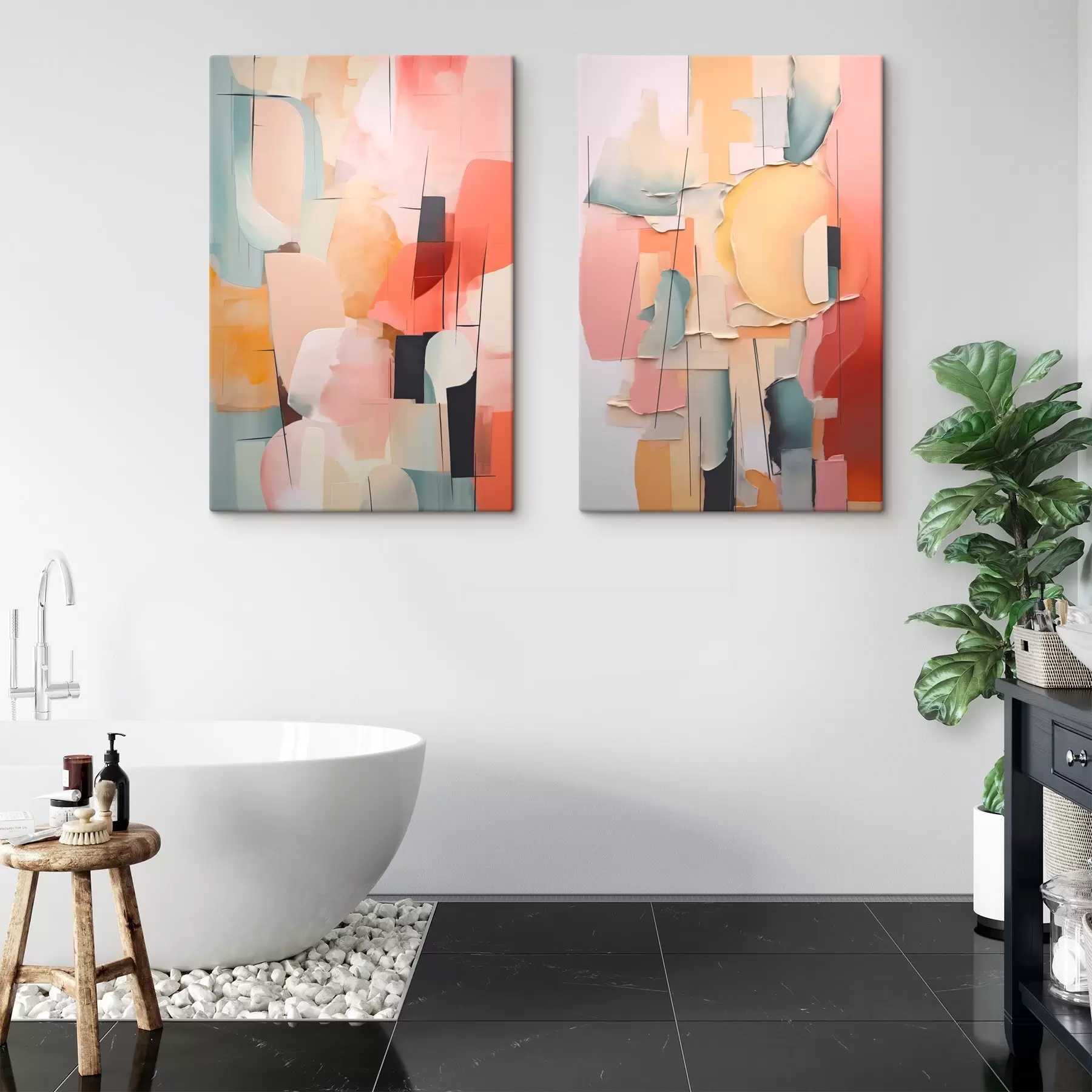  Schilderijen Abstracties m00609