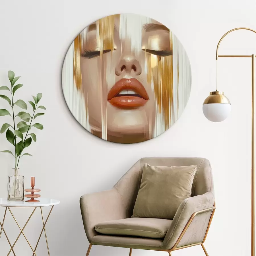  Peintures Portrait abstrait d'une femme r45374