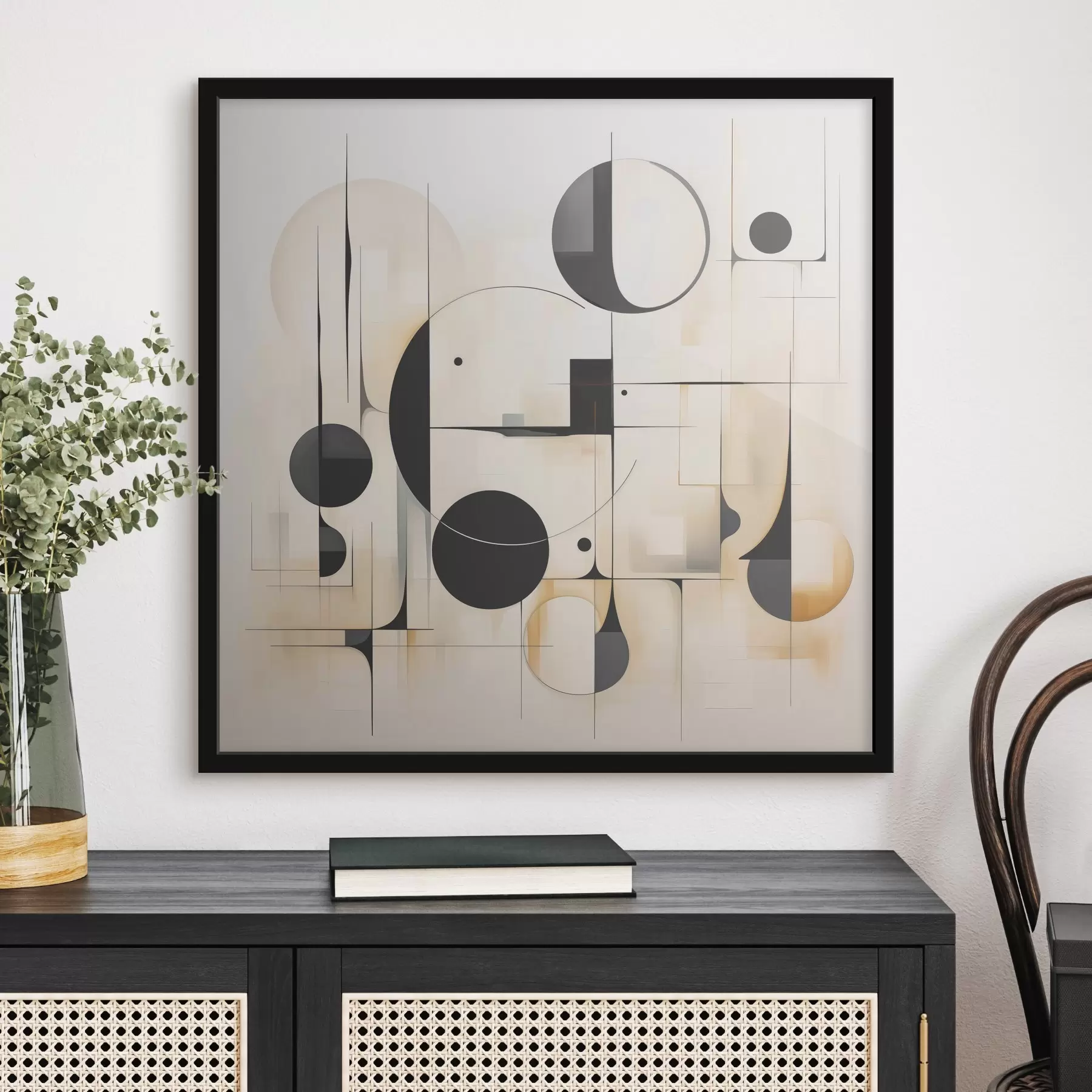 Fotobehang Geometrische abstractie f45376