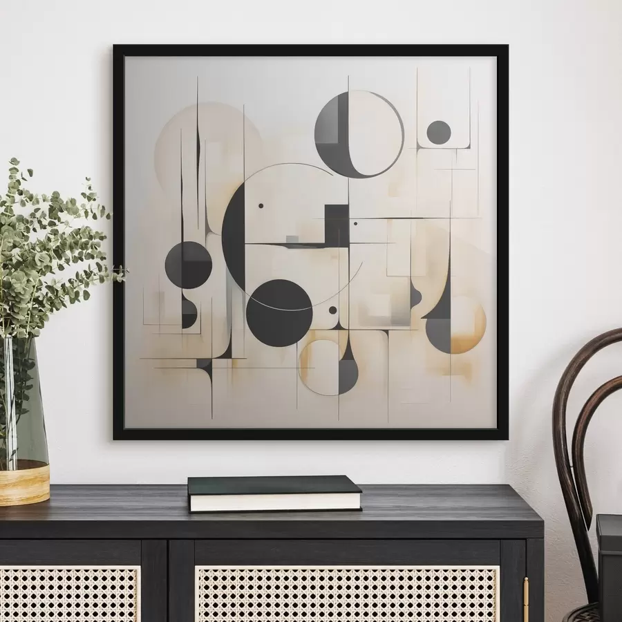 Papier peint photo Abstraction géométrique f45376