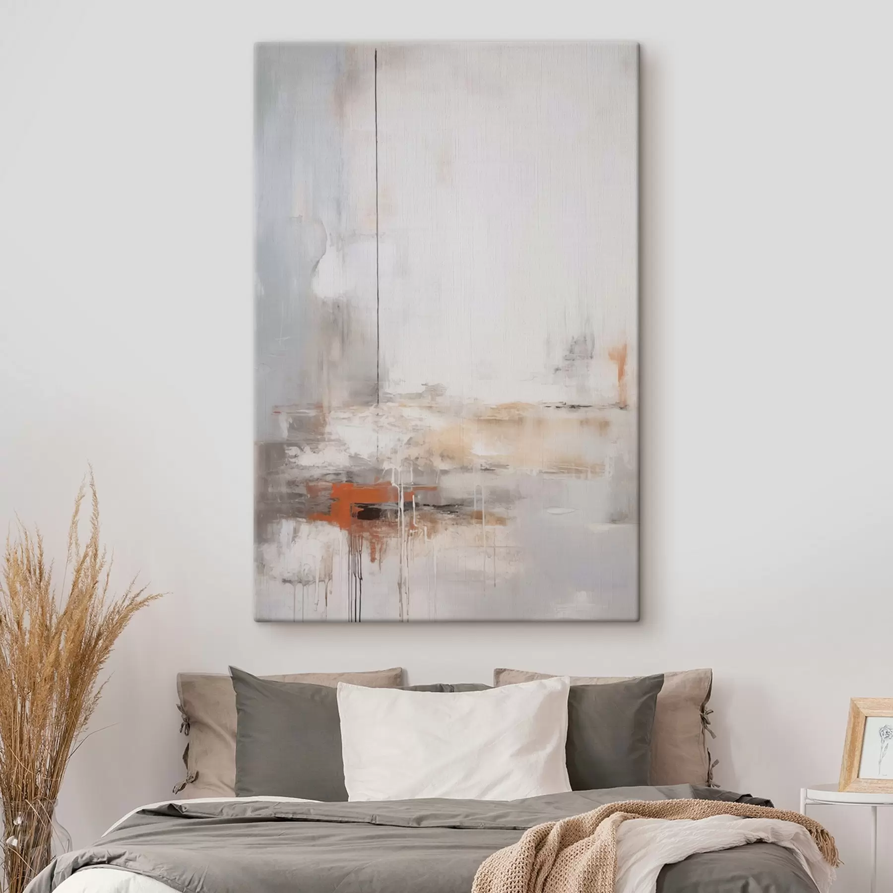  Peintures Abstraction moderne avec imitation de texture usée s45452