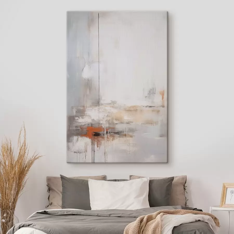  Peintures Abstraction moderne avec imitation de texture usée s45452