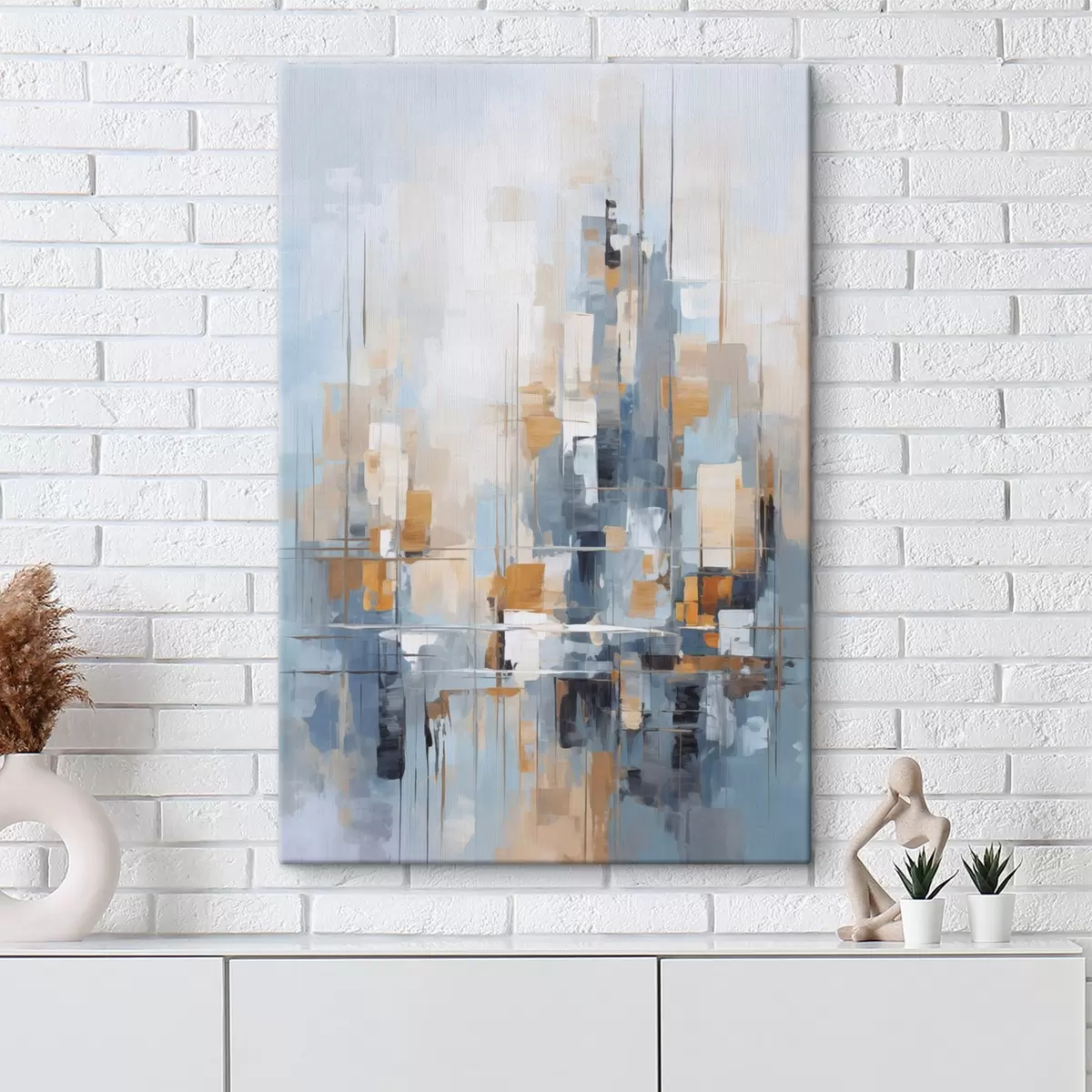  Peintures Abstraction imitation de coups de pinceau s45455