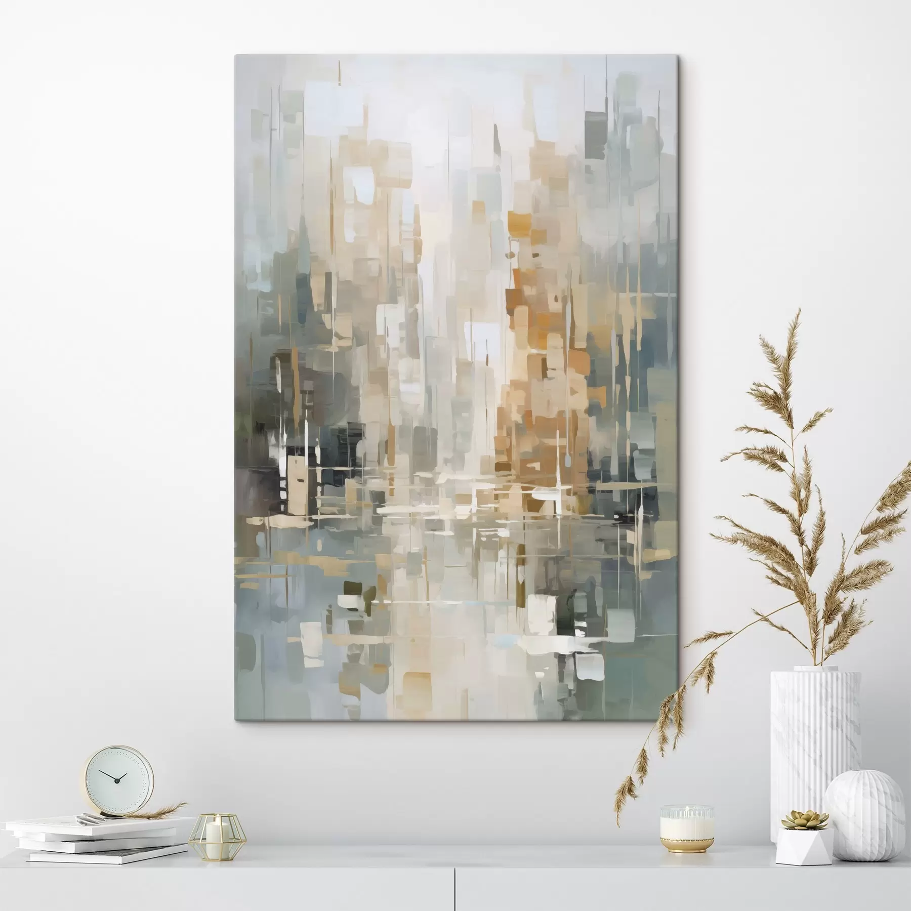  Schilderijen Abstractie imitatie van schilderkunst s45456