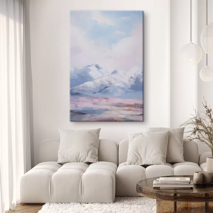  Schilderijen Bergen imitatieschilderij s45457