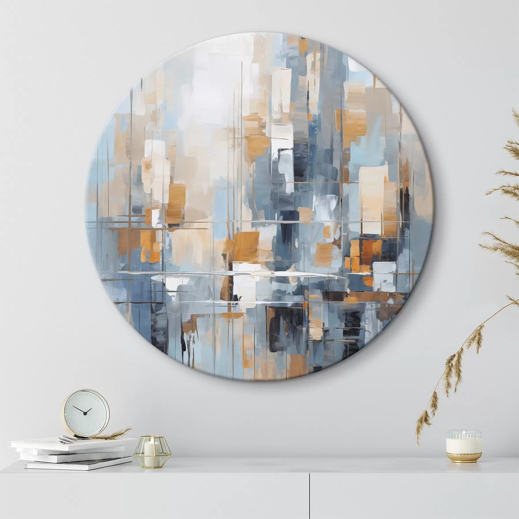  Peintures Abstraction imitation de coups de pinceau r45455