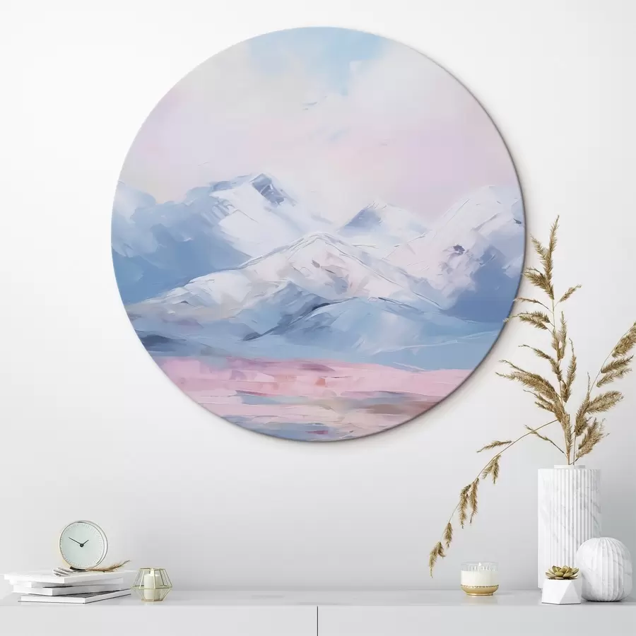  Schilderijen Bergen imitatieschilderij r45457