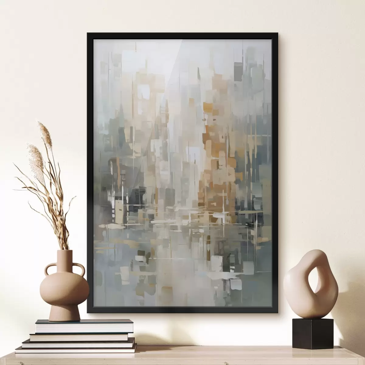 Affiche Abstraction imitation de la peinture f45456