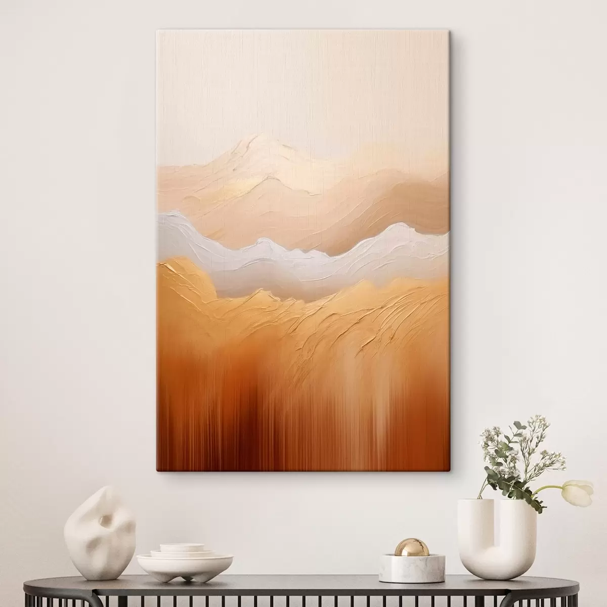  Schilderijen Abstracte zandbergen s45473