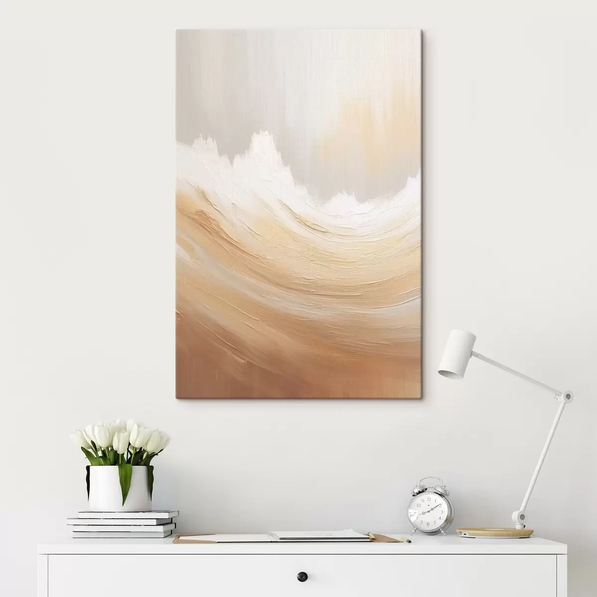  Schilderijen Abstracte zandbergen s45474