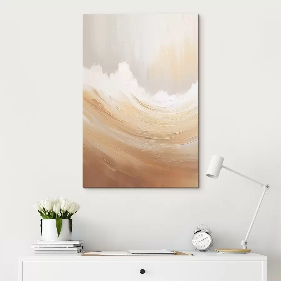  Schilderijen Abstracte zandbergen s45474