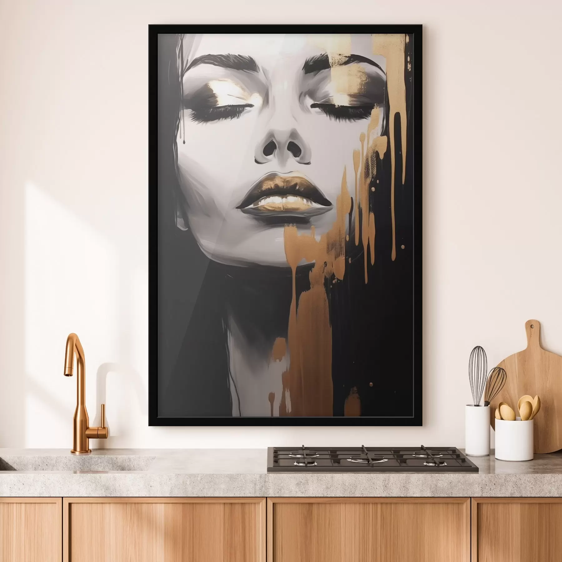 Fotobehang Vrouwelijk portret f45467