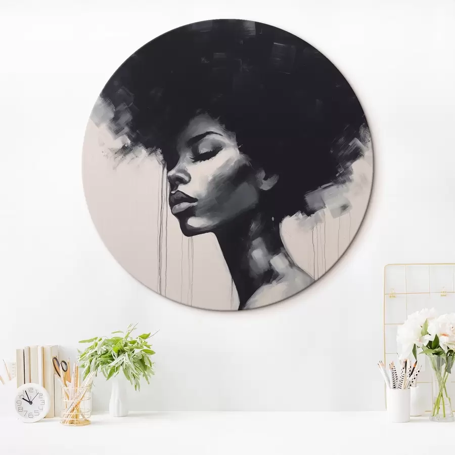  Peintures Portrait féminin abstrait r45464