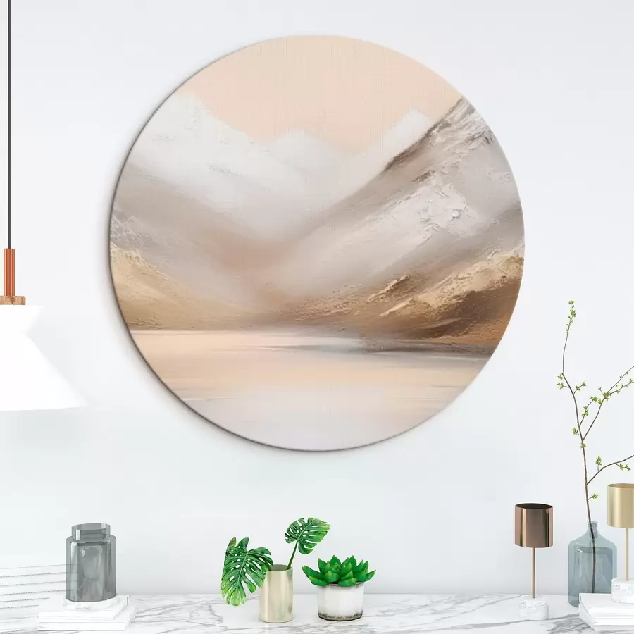  Peintures Lac de montagne à l'aube r45465