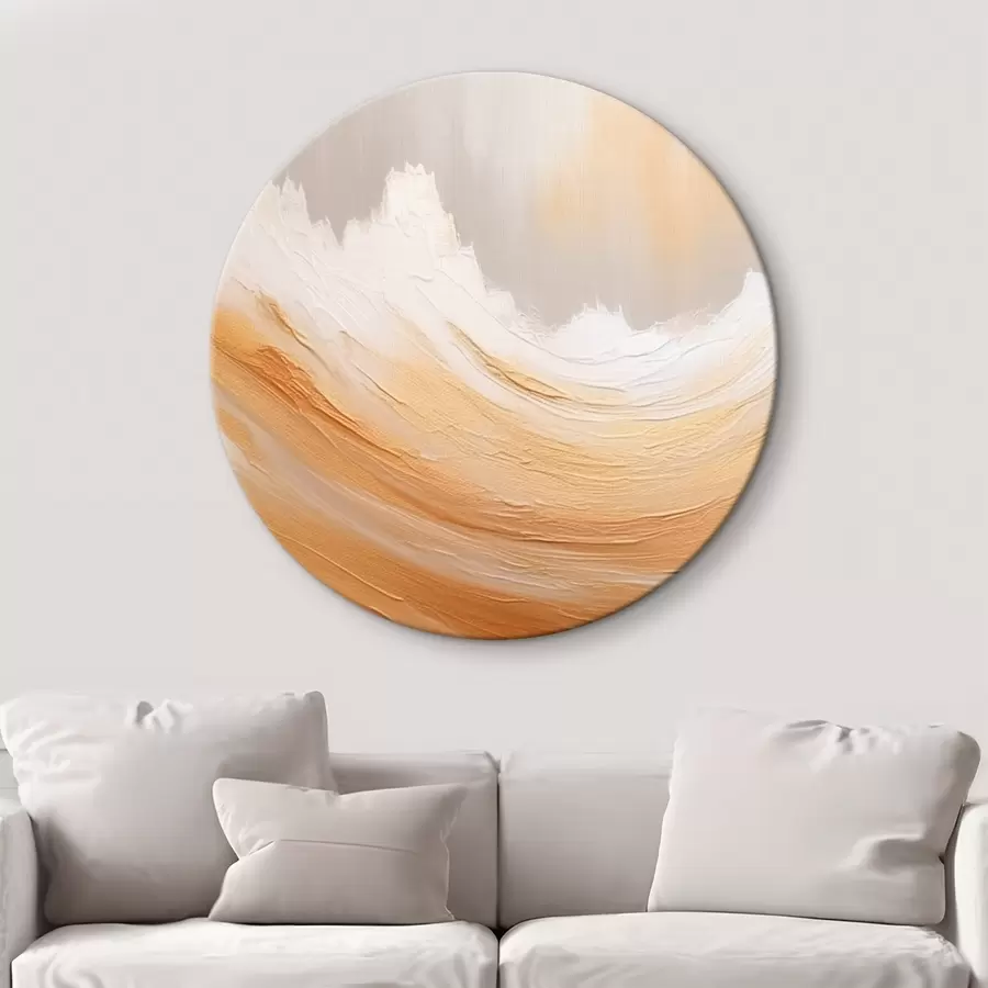  Schilderijen Abstracte zandbergen r45474