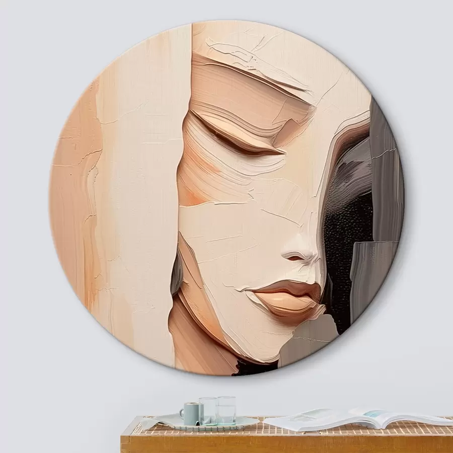  Peintures Portrait féminin abstrait r45478