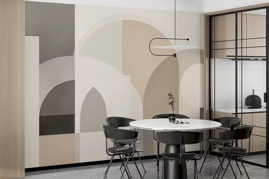 Papier peint photo Géométrie abstraite abstraite w04440